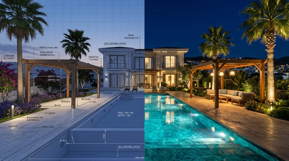 Anahtar Teslim 3D Villa Peyzaj Projesi Fiyatı Nasıl Hesaplanır?